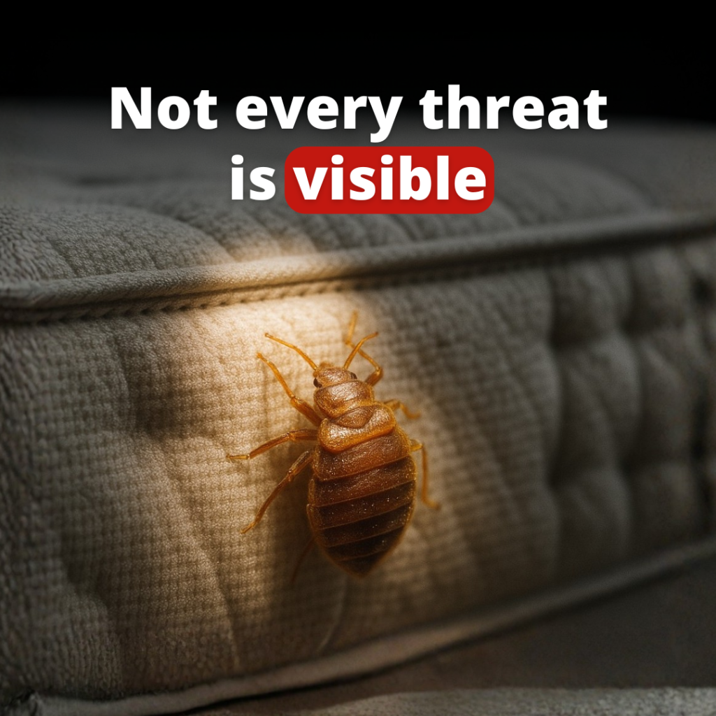 Professional bed bug extermination in Calgary home