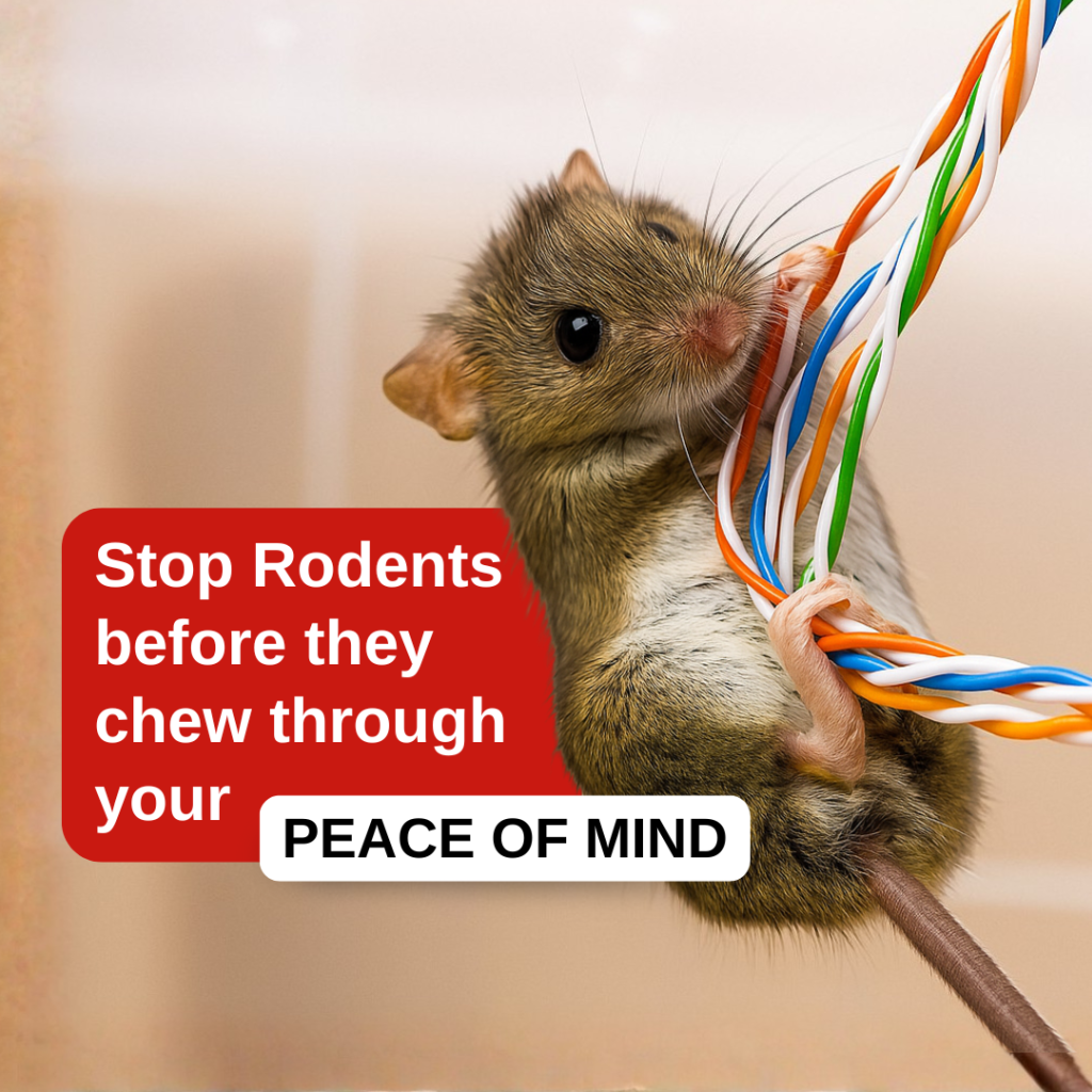 Professional rodent control in Calgary home